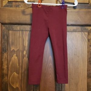 Tea Collection 2t leggings in boysenberry
